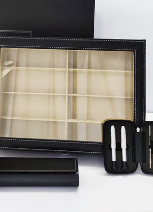 Premium Eyeglass Storage Case Set