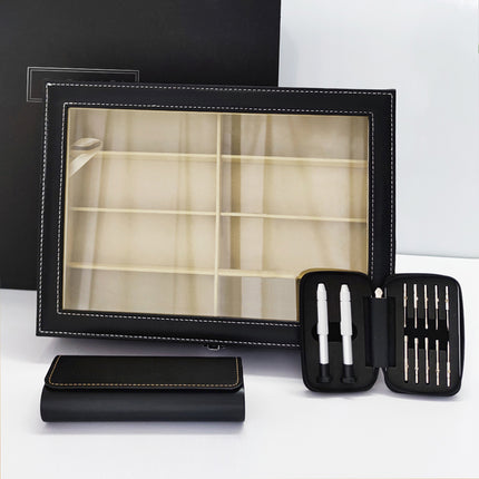 Premium Eyeglass Storage Case Set