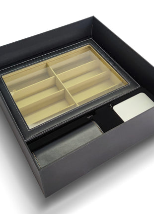 Premium Eyeglass Storage Case Set