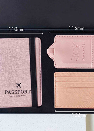 Pink travel companion set
