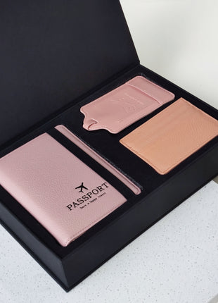 Pink travel companion set